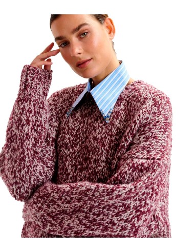 Essentiel Antwerp - Cuello De Algodón A Rayas Con Pedrería