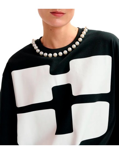 Essentiel Antwerp - Camiseta Oversize HUH?