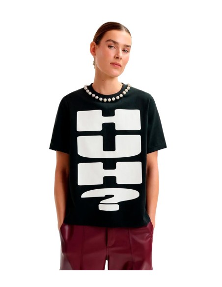 Essentiel Antwerp - Camiseta HUH?