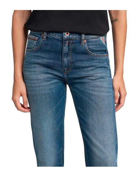 Replay - Pantalón Vaquero Straight Fit Akeme