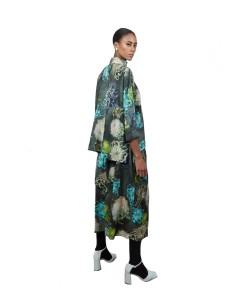 Psophia - Falda Mujer Multicolor - Seda Est