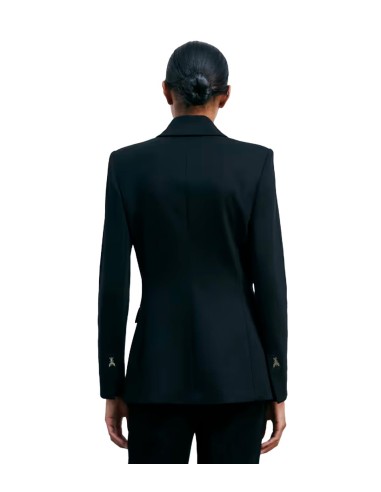 Patrizia Pepe - Chaqueta Cruzada Con Remaches Fly