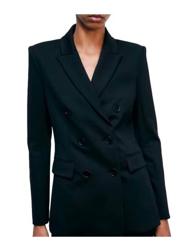 Patrizia Pepe - Chaqueta Cruzada Con Remaches Fly