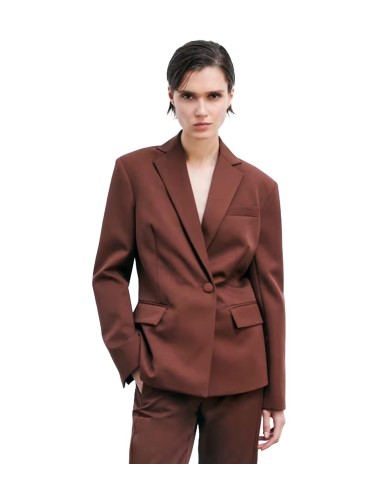 Patrizia Pepe - Chaqueta Asimétrica De Gabardina
