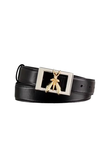 Patrizia Pepe - Cinturón En Piel Con Insignia ''Fly''
