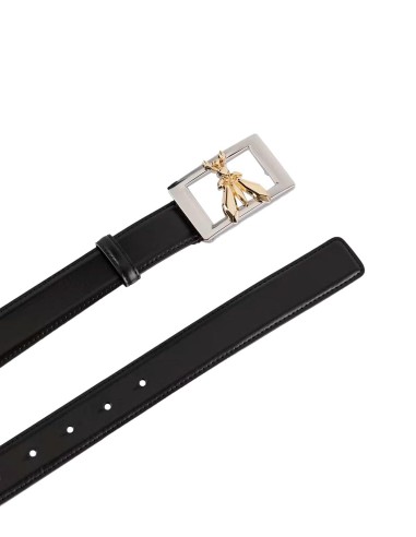 Patrizia Pepe - Cinturón En Piel Con Insignia ''Fly''