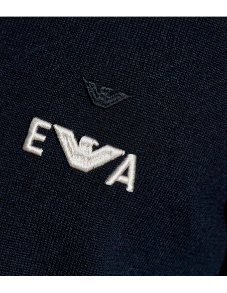 Emporio Armani - Jersey De Lana Con Logo
