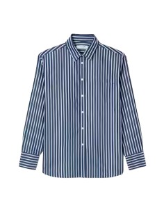 Lacoste - Camisa Oversized A Rayas