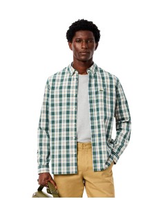 Lacoste - Camisa De Corte Regular Con Cuadros Escoceses