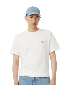 Lacoste - Camiseta Gruesa de Jersey con Cocodrilo con Paisaje