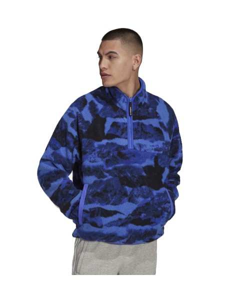 Adidas - Sudadera de hombre negra