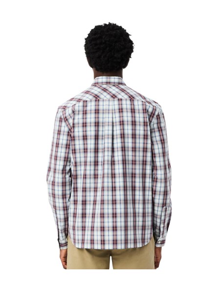 Lacoste - Camisa Regular Fit de Popelín