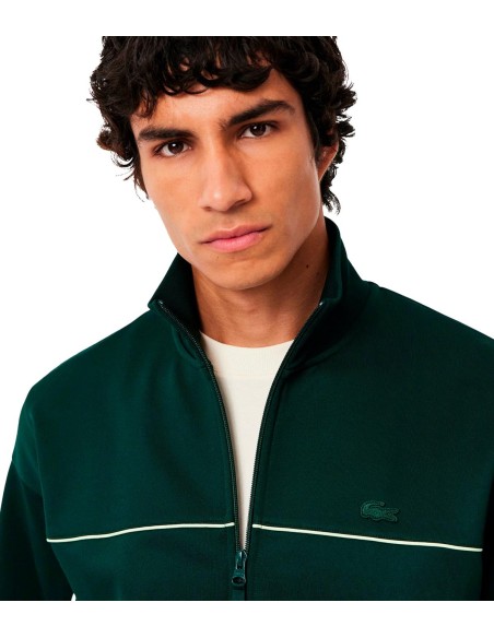 Lacoste - Sudadera Con Cremallera Y Logo