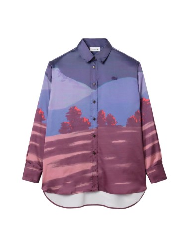 Lacoste - Camisa Con Estampado