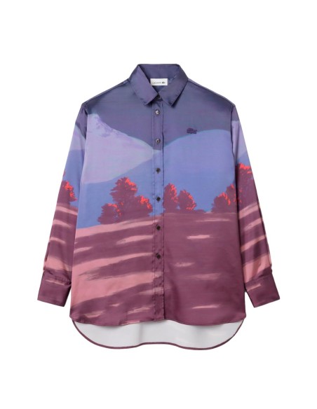 Lacoste - Camisa Con Estampado