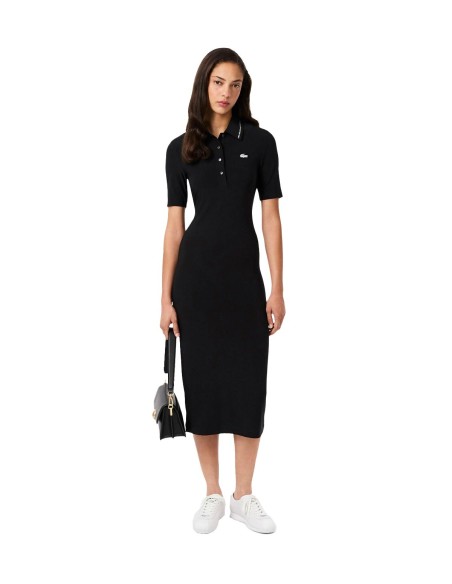 Lacoste - Vestido Slim Fit Diamante