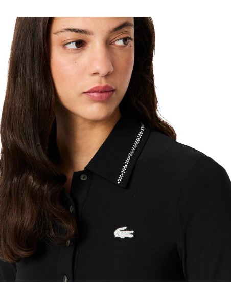 Lacoste - Vestido Slim Fit Diamante