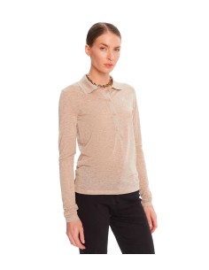 Patrizia Pepe - Polo Abotonado Lurex