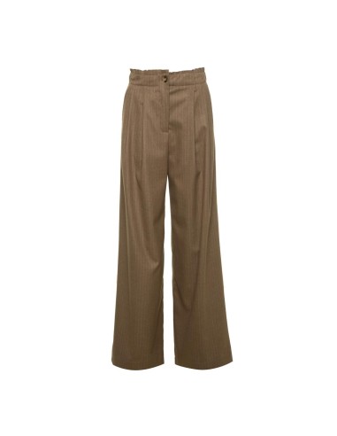 BSB - Pantalón de Pinzas de Rayas