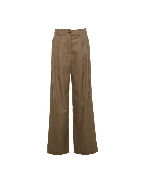 BSB - Pantalón de Pinzas de Rayas