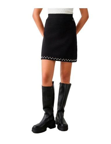 BSB - Falda Mini Con Tachuelas