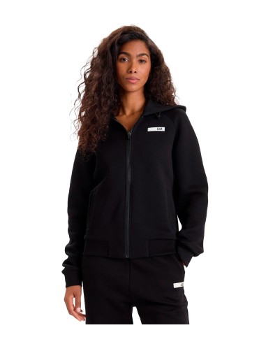 EA7 Emporio Armani - Sudadera Con Cremallera, Capucha Y Logo