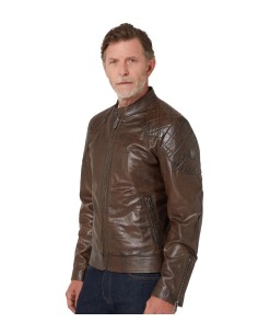 Belstaff - Chaqueta de Piel Outlaw
