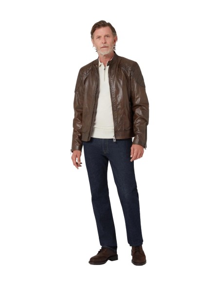 Belstaff - Chaqueta de Piel Outlaw