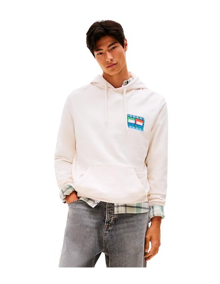 Tommy Jeans - Sudadera Con Capucha Flag Play