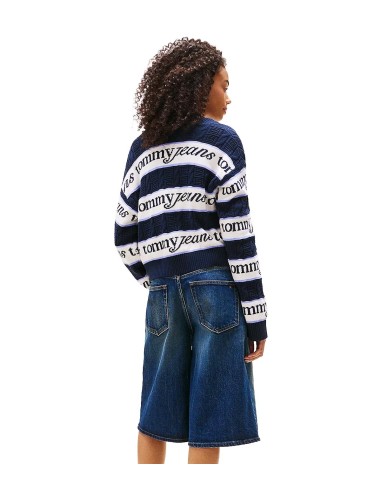 Tommy Jeans - Jersey Amplio con Logo