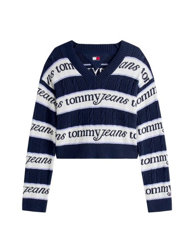 Tommy Jeans - Jersey Amplio con Logo