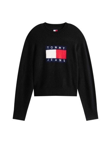 Tommy Jeans - Jersey con Bandera TJ