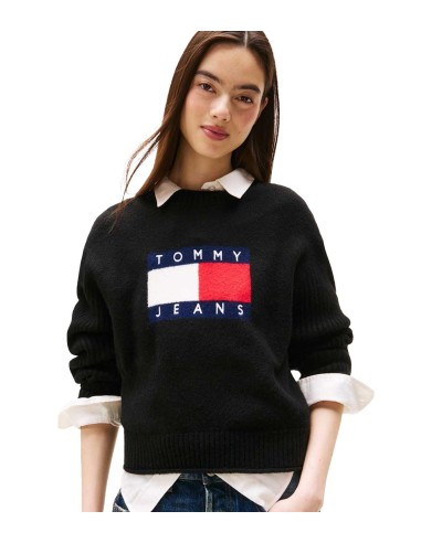 Tommy Jeans - Jersey con Bandera TJ