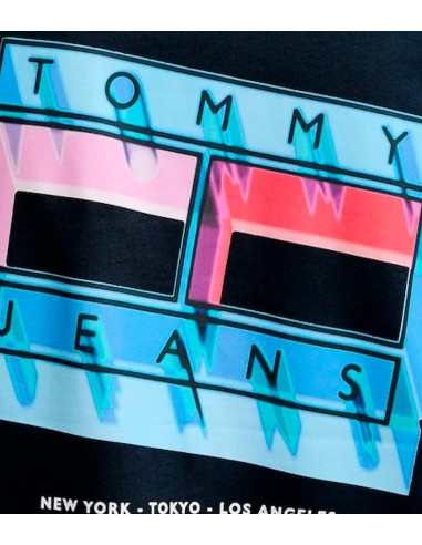 Tommy Jeans - Camiseta Flag Play