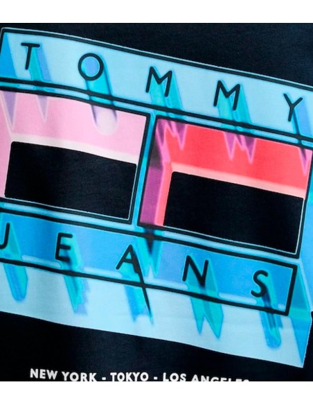 Tommy Jeans - Camiseta Flag Play
