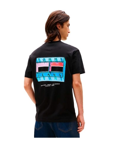 Tommy Jeans - Camiseta Flag Play