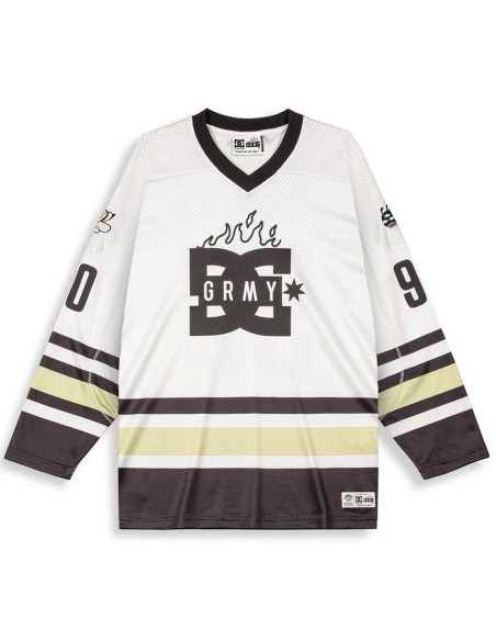 Grimey x DC Shoes - Camiseta de Hockey The Swarm