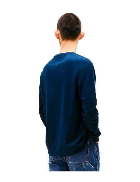 Tommy Jeans - Camiseta Slim Chest Linear