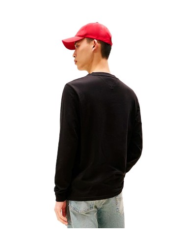 Tommy Jeans - Camiseta Slim Chest Linear