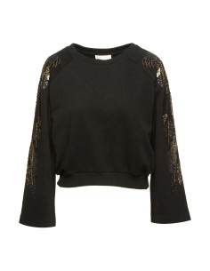 BSB - Sudadera con Mangas con Lentejuelas