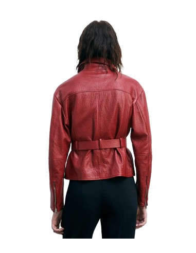 Patrizia Pepe - Cazadora Biker De Piel