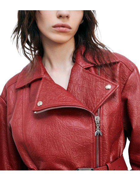 Patrizia Pepe - Cazadora Biker De Piel