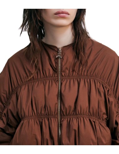 Patrizia Pepe - Chaquetón Oversized Con Bufanda Extraíble