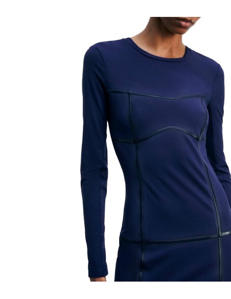 Patrizia Pepe - Vestido De Tubo De Manga Larga