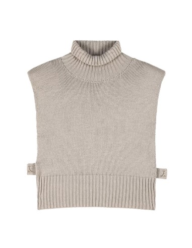 Patrizia Pepe - Chaleco De Punto Con Cuello Alto