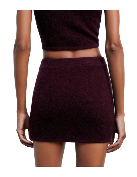Patrizia Pepe - Minifalda De Punto Suave