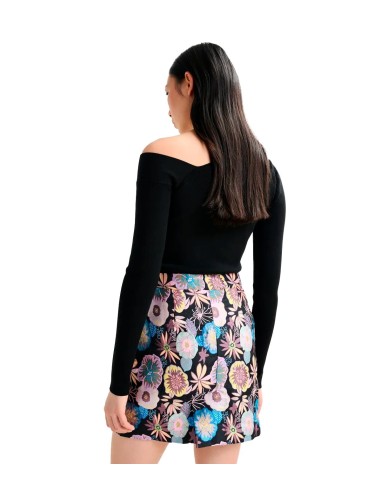 Essentiel Antwerp - Jersey De Punto Elástico Con Escote Asimétrico