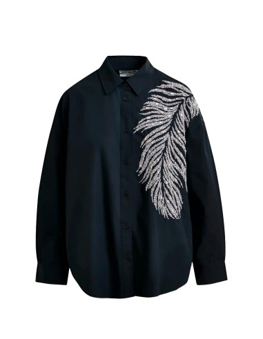 Essentiel Antwerp - Camisa Con Palmera Bordada