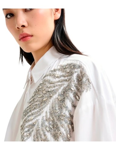 Essentiel Antwerp - Camisa Con Palmera Bordada