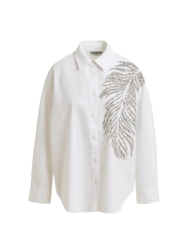 Essentiel Antwerp - Camisa Con Palmera Bordada